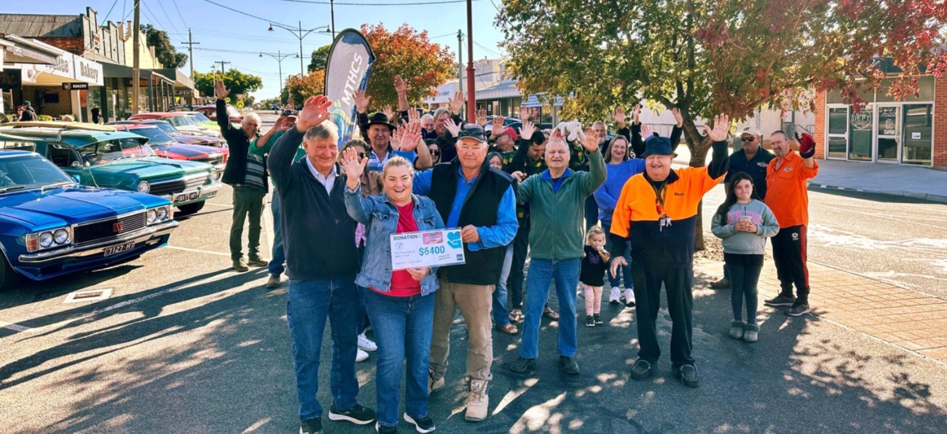 Mallee Drifters Donate to the Foundation of Mallee Track